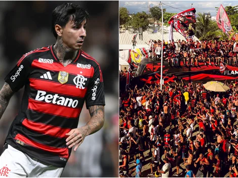 Insólita invasión de hinchas al bus de Flamengo: Pulgar fue testigo