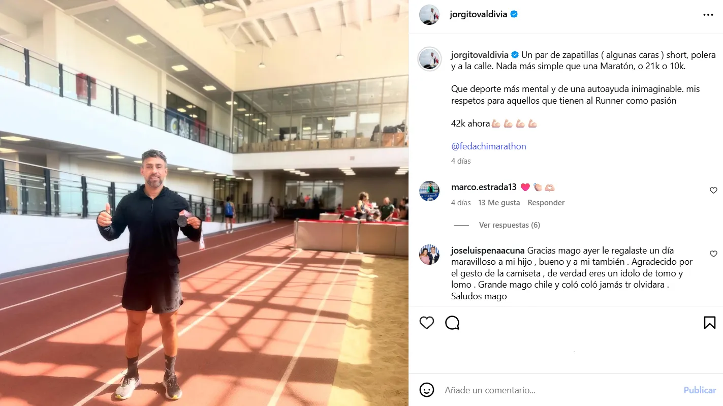 Valdivia va por los 42K.