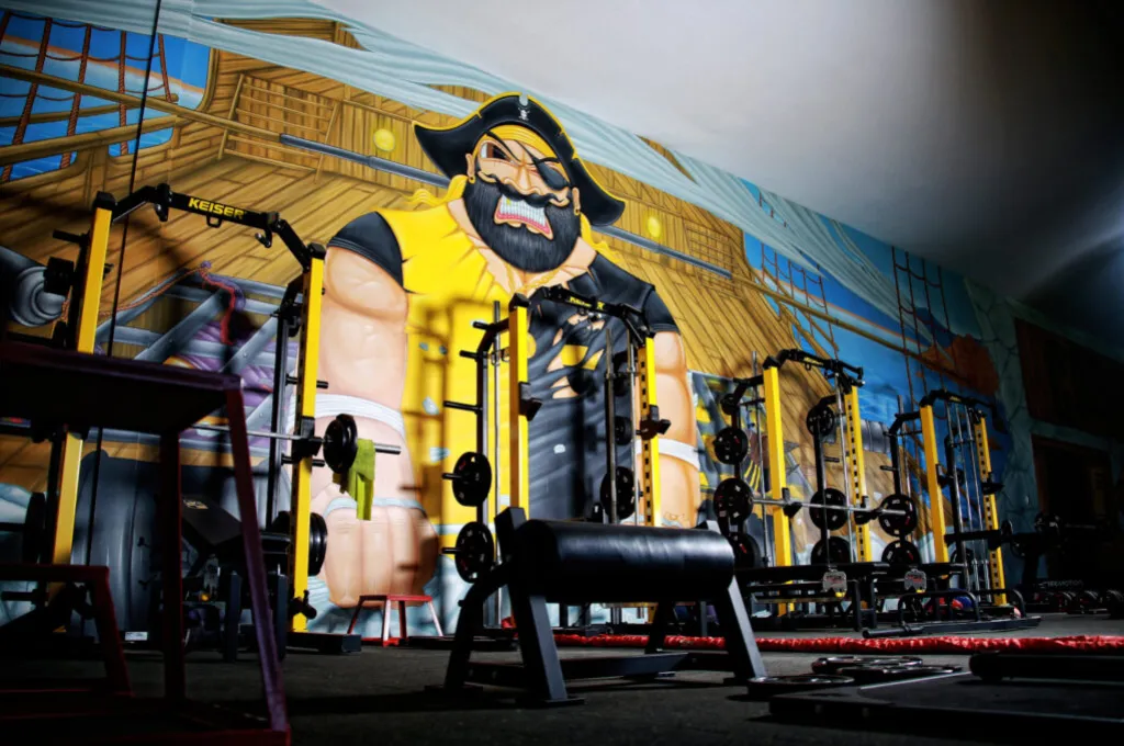 El gimnasio de Coquimbo Unido en el complejo Las Rosas. (Foto: Coquimbo Unido).