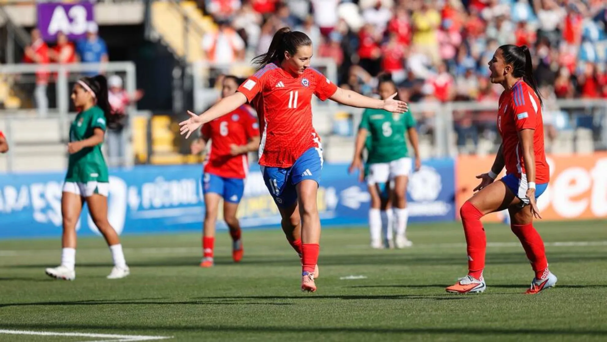 Chile enfrenta a Perú en la Liga de Naciones femenina