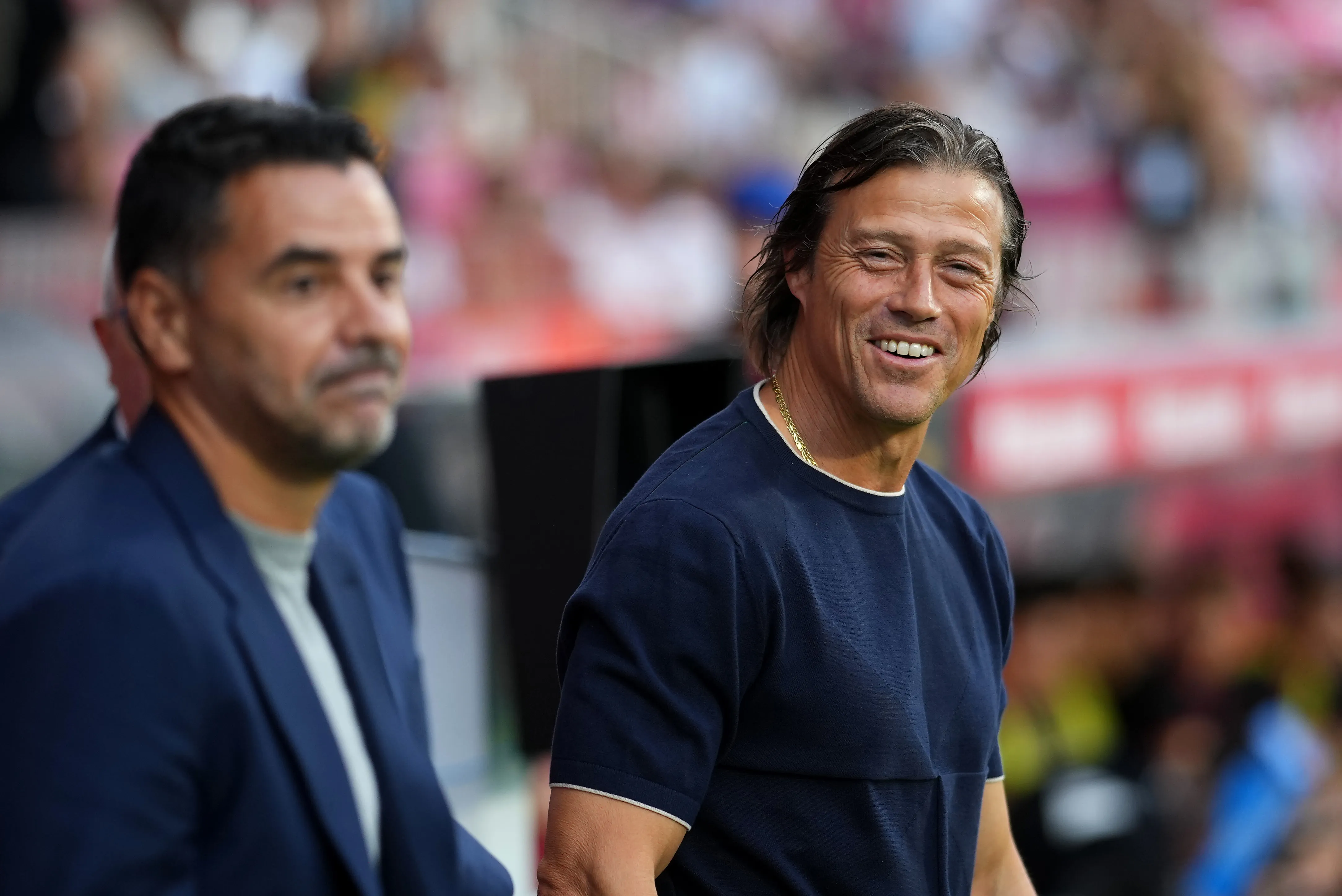 Matías Almeyda sabe que los derbis pueden influir mucho en la historia. (Alex Caparros/Getty Images).
