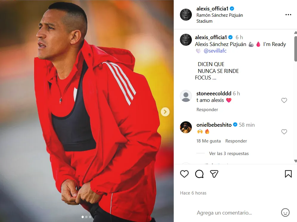 Alexis en modo derbi: Sevilla vs. Real Betis.