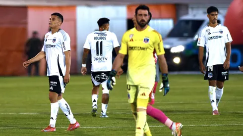 Desoladora reacción del plantel de Colo Colo