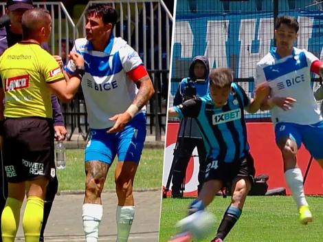 ¿Y el VAR? Polémica tarjeta deja a Zampedri fuera de partido clave la UC