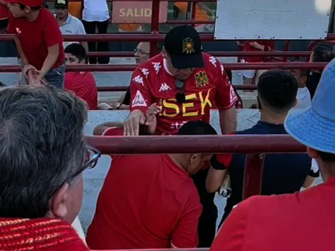 Delegado Presidencial en polémica con hinchas en Santa Laura