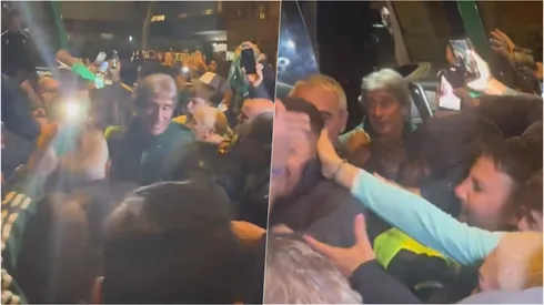 Manuel Pellegrini desató la locura de los hinchas del Betis.