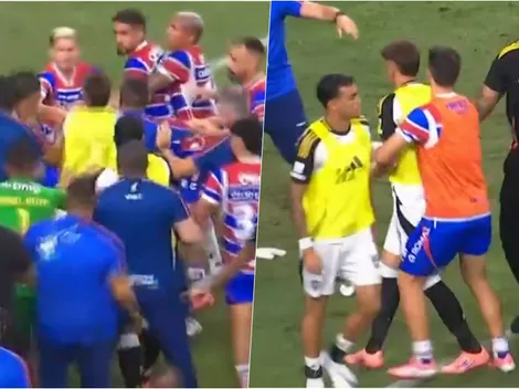 Un chileno lo calmó: Román arma enorme pelea en Brasil