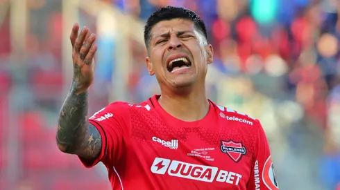 Rubio, uno de los principales delanteros de Ñublense, apenas ha convertido seis goles en este 2025.