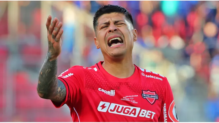 Rubio, uno de los principales delanteros de Ñublense, apenas ha convertido seis goles en este 2025.