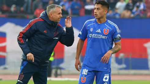 Lucas Assadi, uno de los jugadores que creció en la U con Gustavo Álvarez.