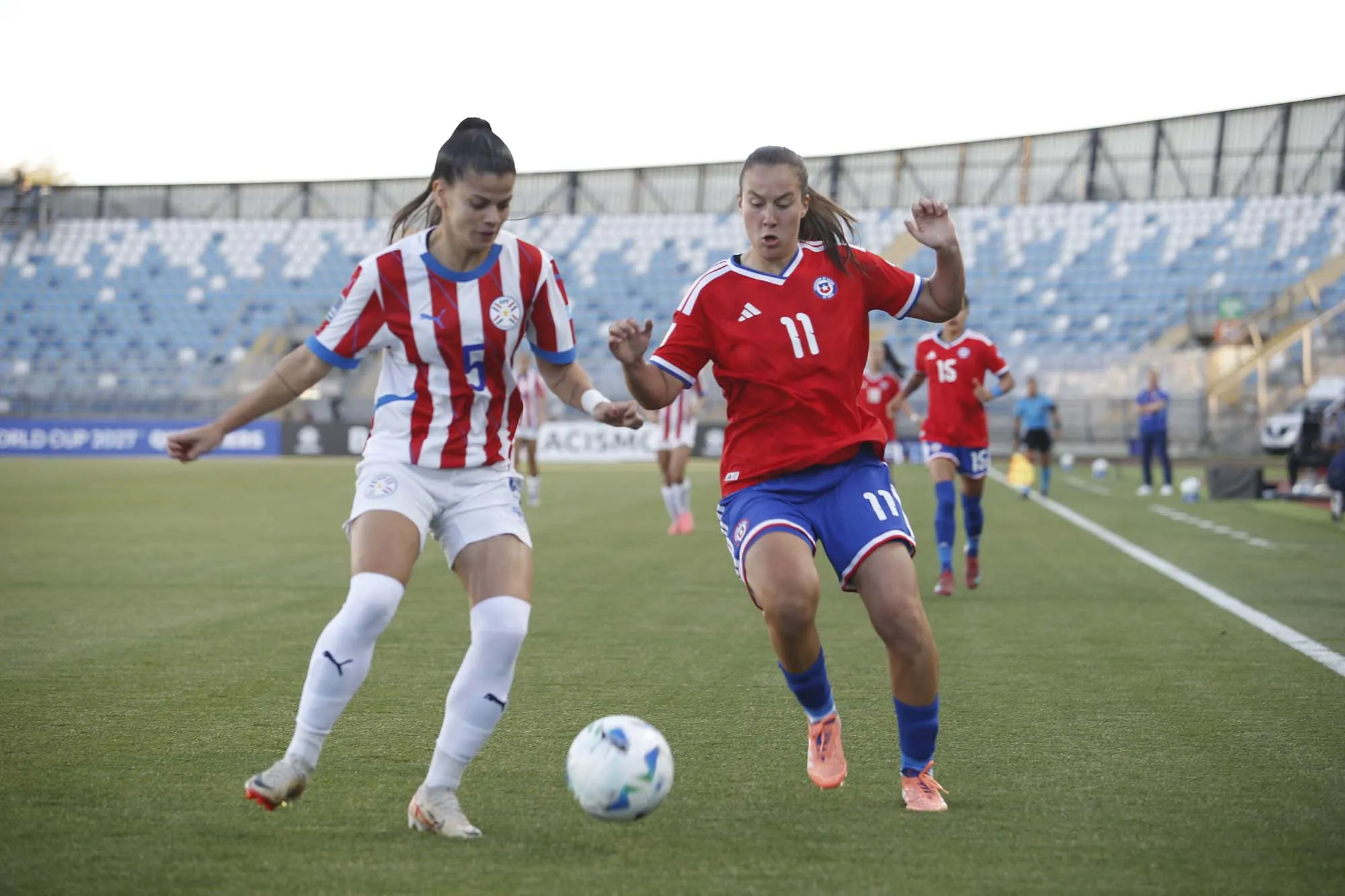 La Roja derrotó a Paraguay y en abril se le viene fecha triple. (Foro: Federación de Fútbol de Chile)