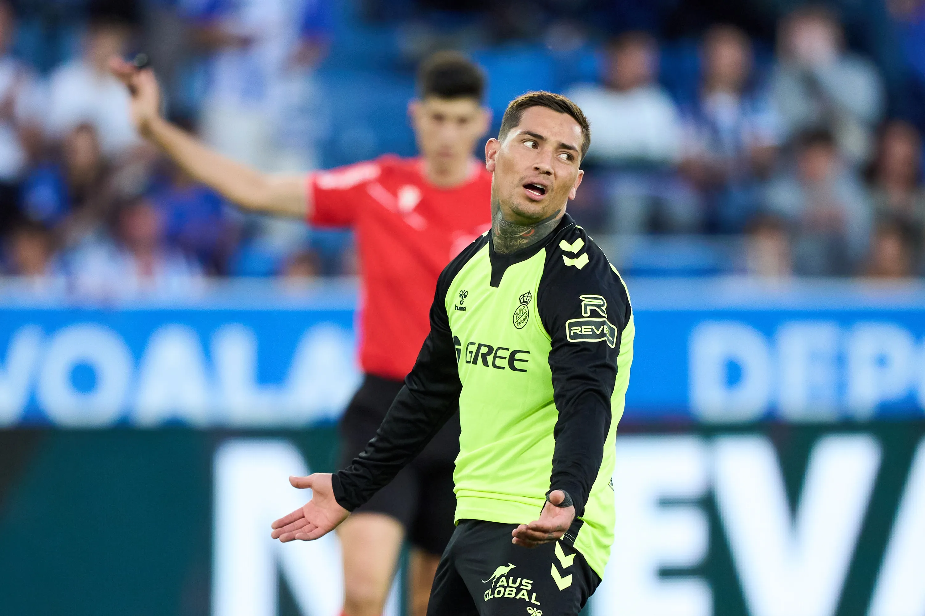 El Chimy Ávila parece no tener mucho lugar en el Betis de Pellegrini. (Juan Manuel Serrano Arce/Getty Images).