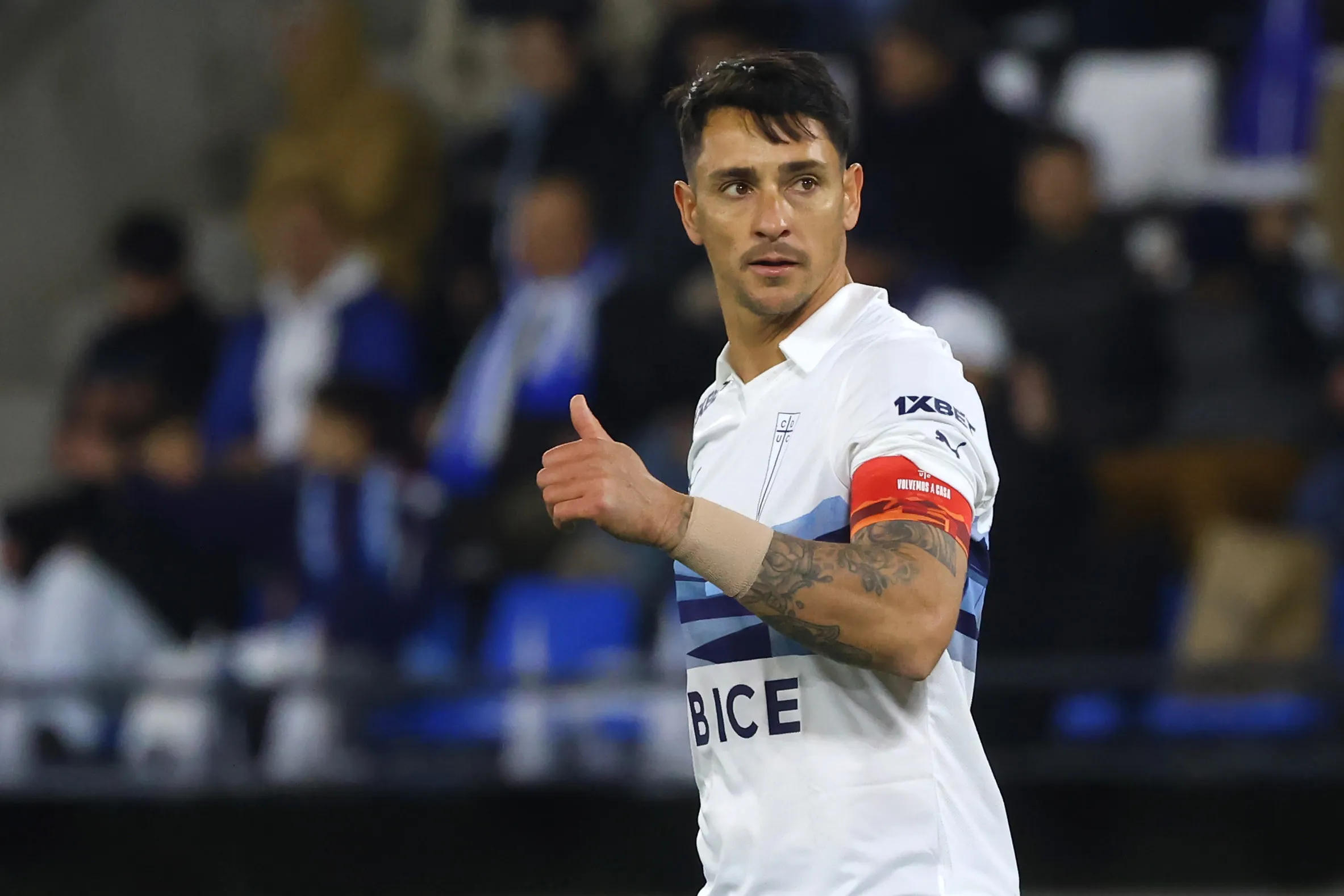 Fernando Zampedri puede jugar el duelo entre U. Católica y U. La Calera | Photosport