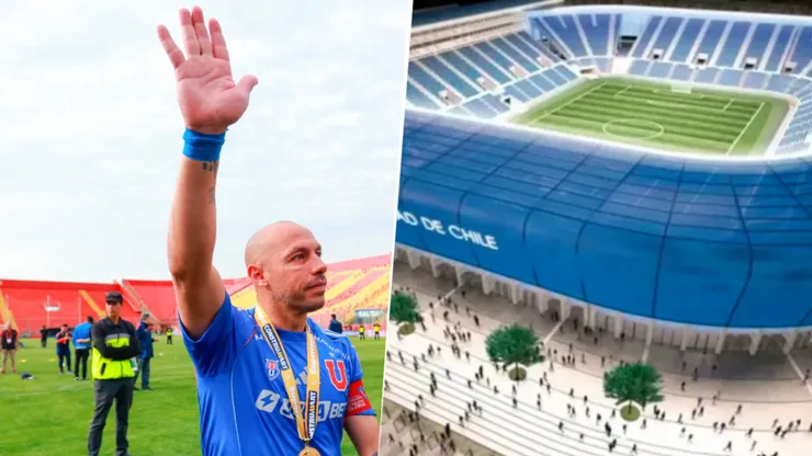 Díaz recalcó que el estadio de la U debe comenzar a construirse en el centenario