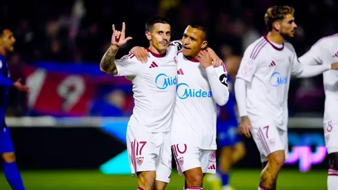 Alexis Sánchez jugó todo el partido.