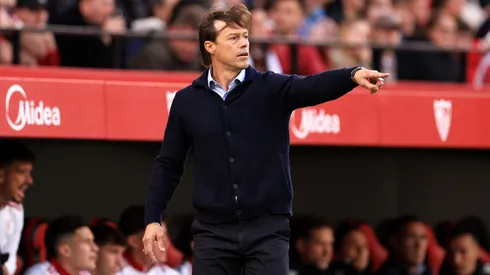 Matías Almeyda, el DT de Alexis Sánchez en Sevilla.