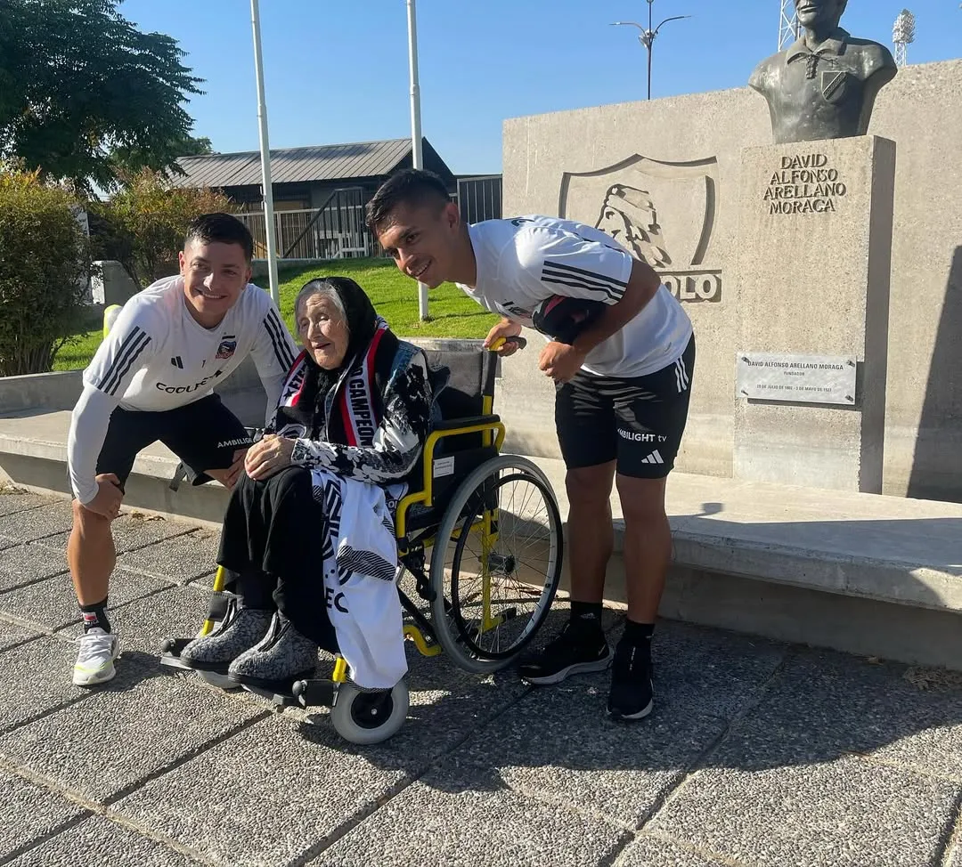 La señora Miti el año pasado en el Monumental