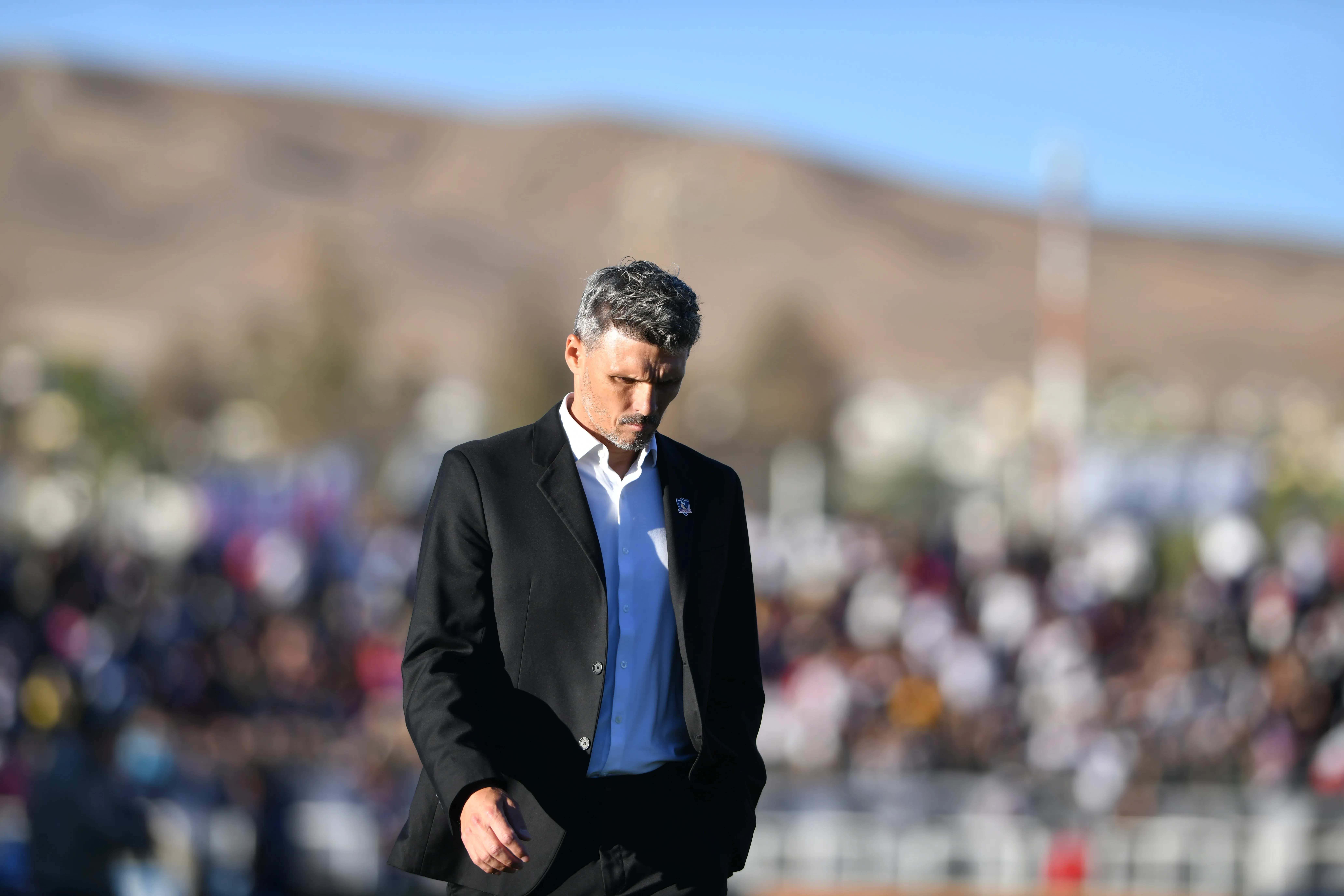 Fernando Ortiz habla de su permanencia en Colo Colo. Foto: Alejandro Pizarro/Photosport