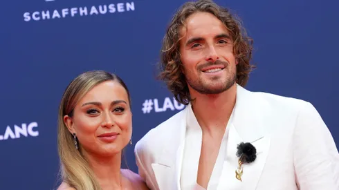 Madre de Tsitsipas habló de Badosa.