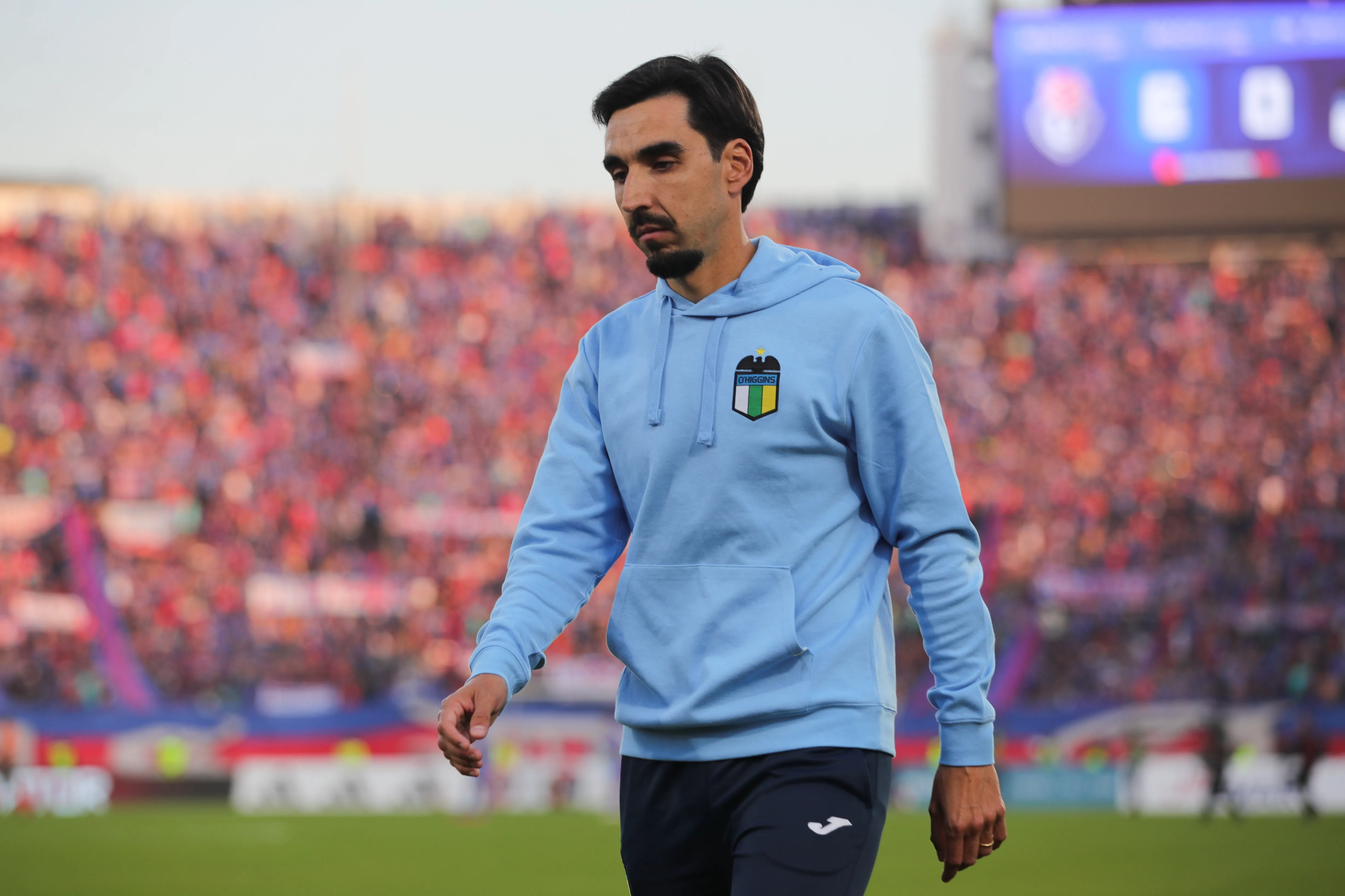 Francisco Meneghini es la primera opción de la U. Foto: Felipe Zanca/Photosport