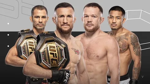 Merab Dvalishvili y Alexandre Pantoja pondrán en juego sus títulos en UFC 323.