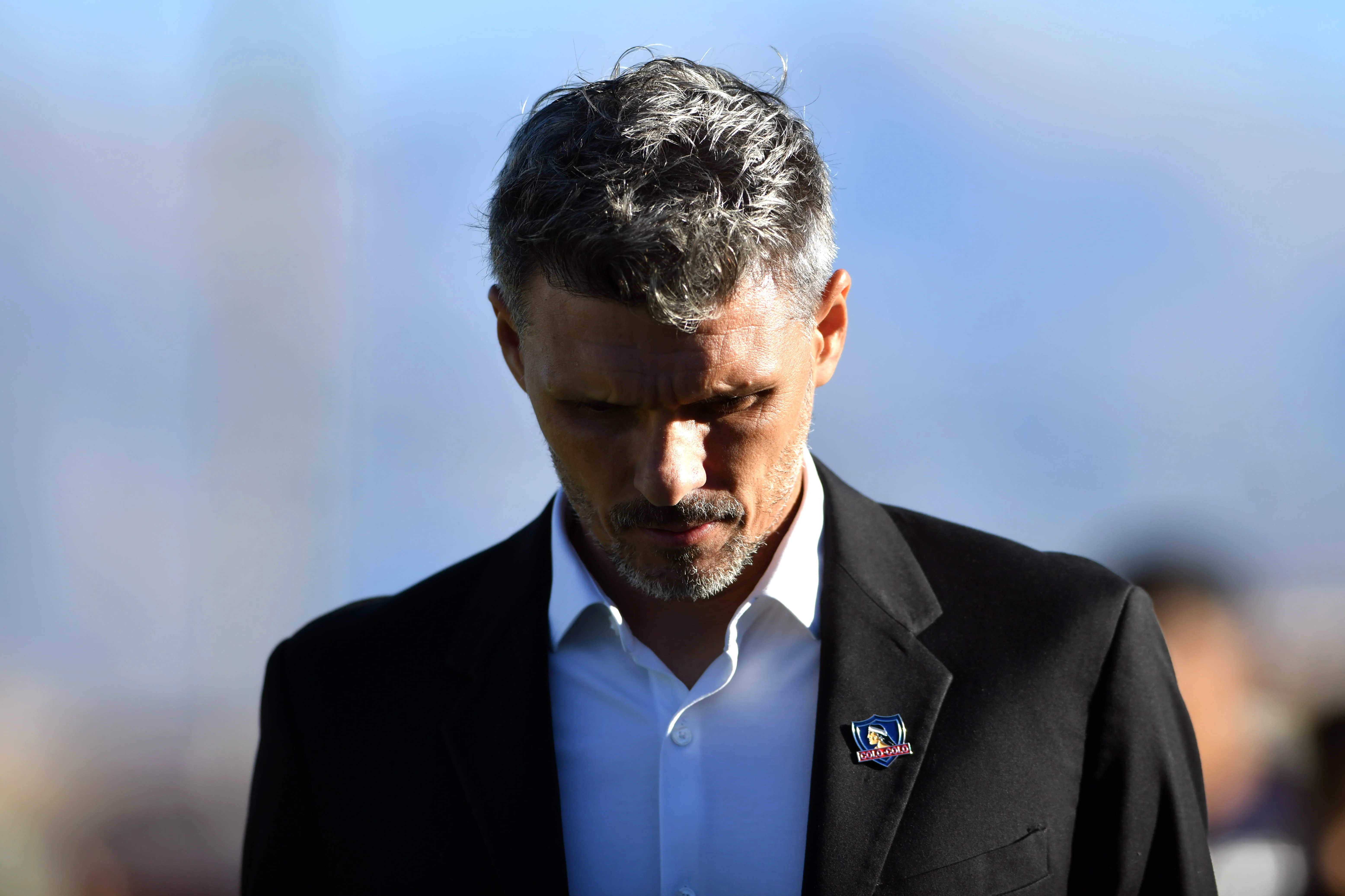 Fernando Ortiz en el estadio El Cobre de El Salvador. (Alejandro Pizarro/Photosport).