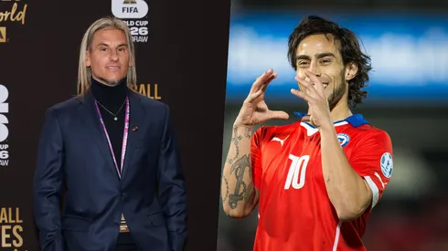 El DT de Ecuador sorprendió con su outfit.