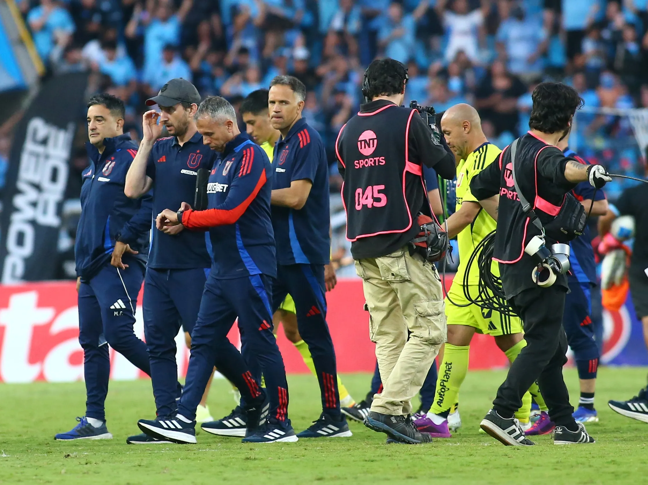 Gustavo Álvarez no fue tan enfático en su salida de la U. Foto: Alex Diaz/Photosport