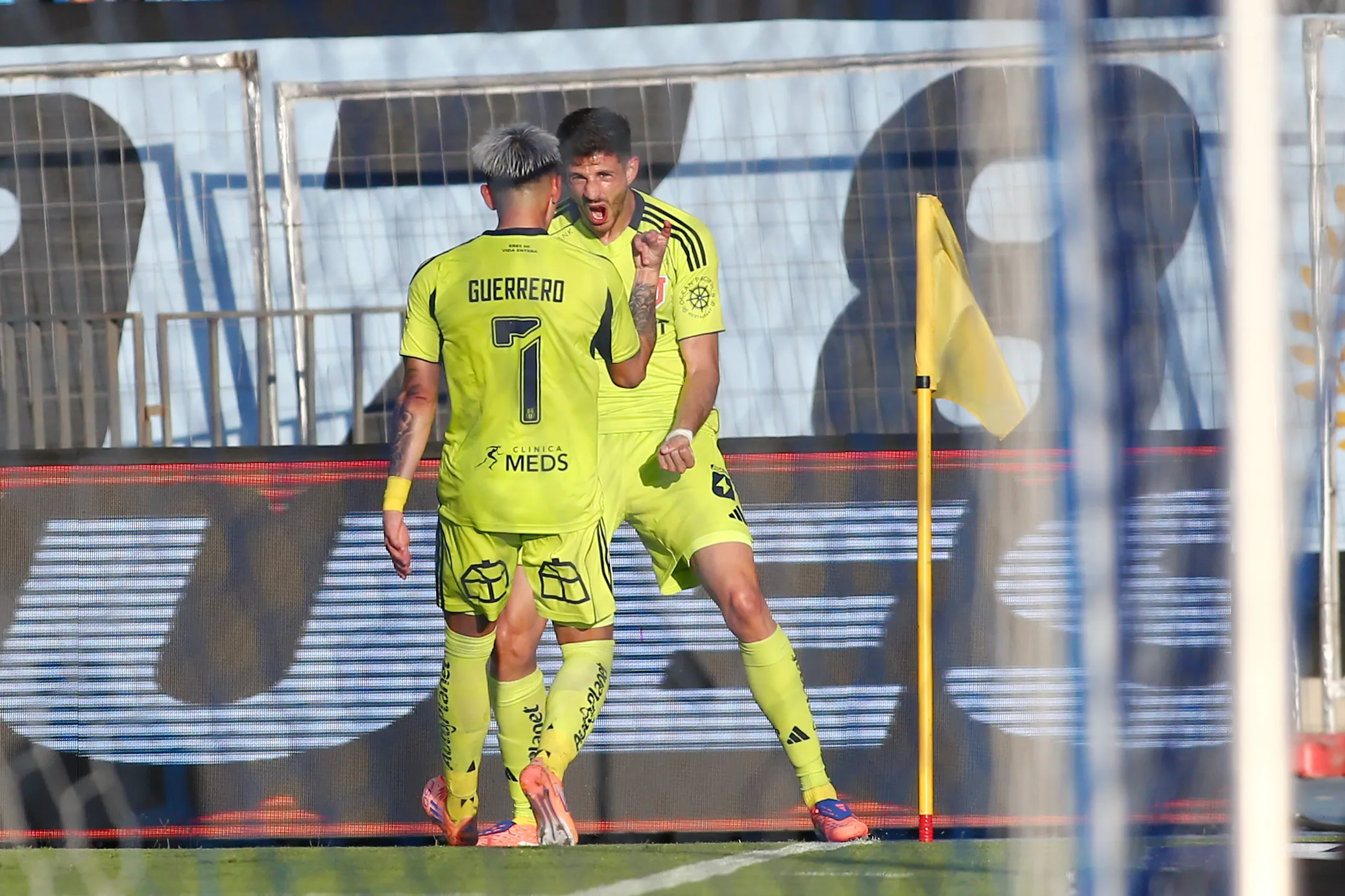 Lucas Di Yorio marcó el gol del triunfo de la U sobre Deportes Iquique. Foto: Alex Diaz/Photosport