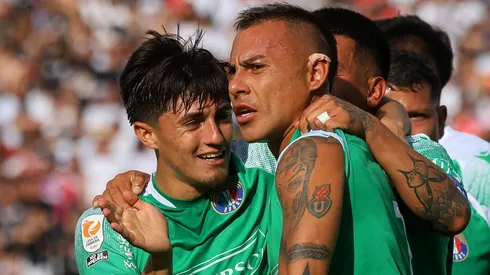 Eduardo Vargas vivió un momento de mucho gozo en el estadio Monumental.
