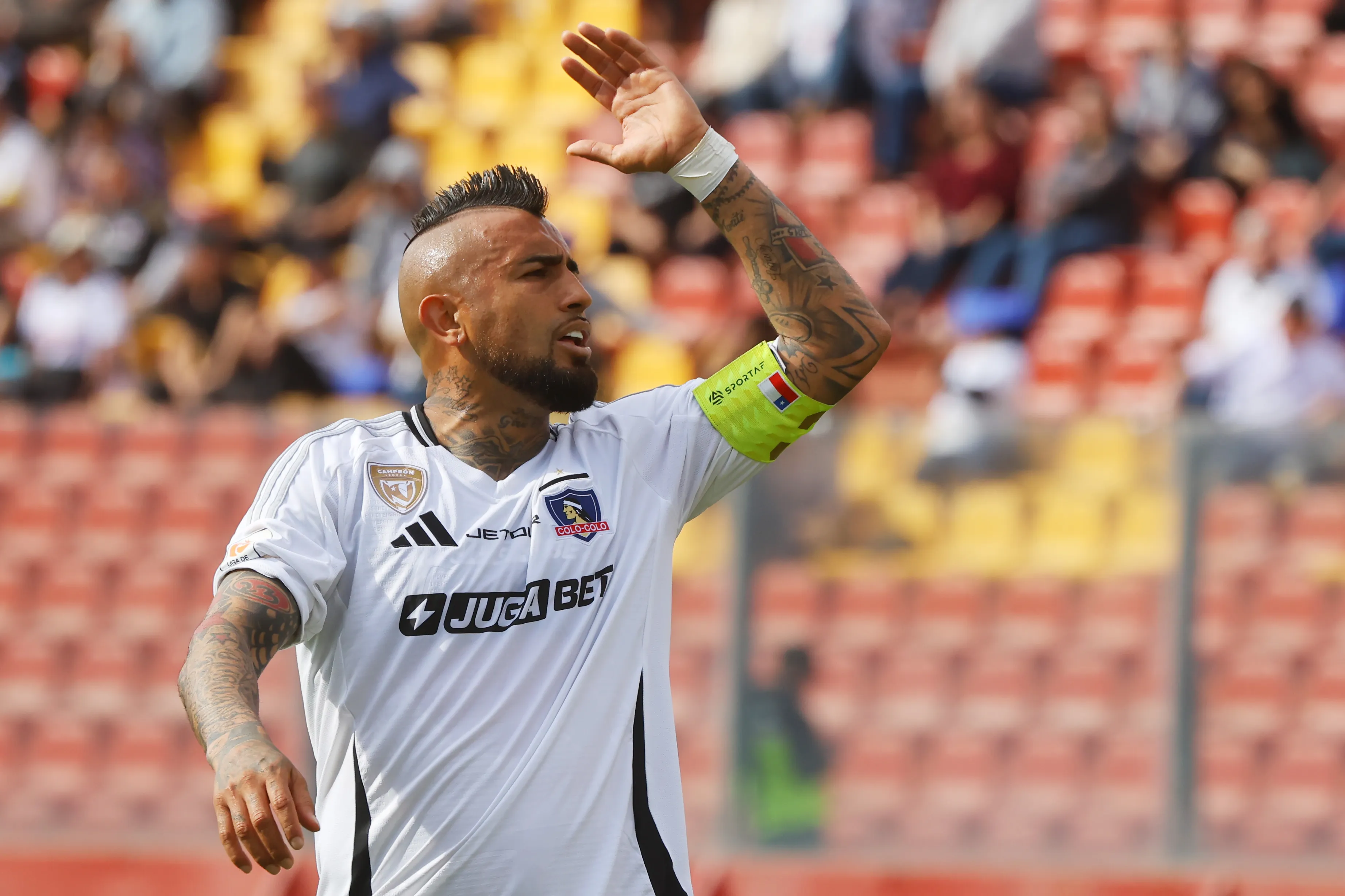 Arturo Vidal dejó clarísimo que hay varios temas pendientes en Pedrero. (Jonnathan Oyarzun/Photosport).