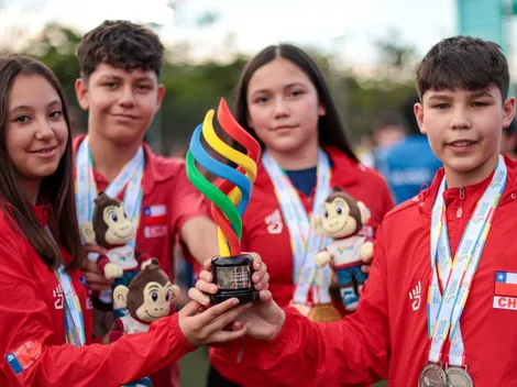 Chile celebra en los Sudamericanos Escolares de Asunción
