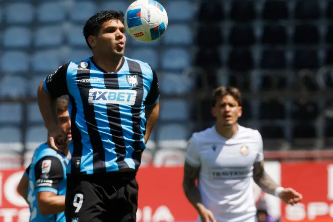 Lionel Altamirano, el goleador de Huachipato en la Liga de Primera. (MARCO VAZQUEZ/Photosport).