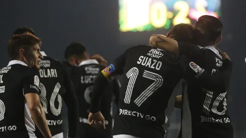 Gabriel Suazo se reencontró con un amigo.