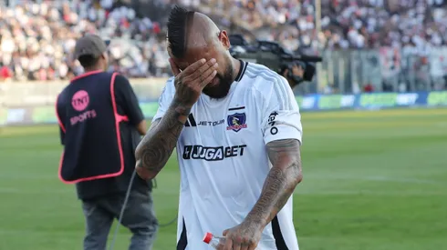 Arturo Vidal en la polémica con Colo Colo.