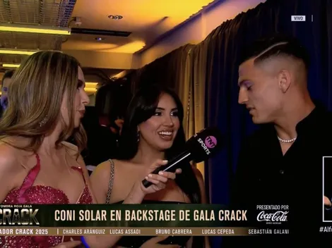 En plena alfombra roja: Cepeda se fue de reto por su polola