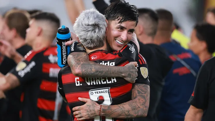 Erick Pulgar, el chileno campeón de la Libertadores con Flamengo.