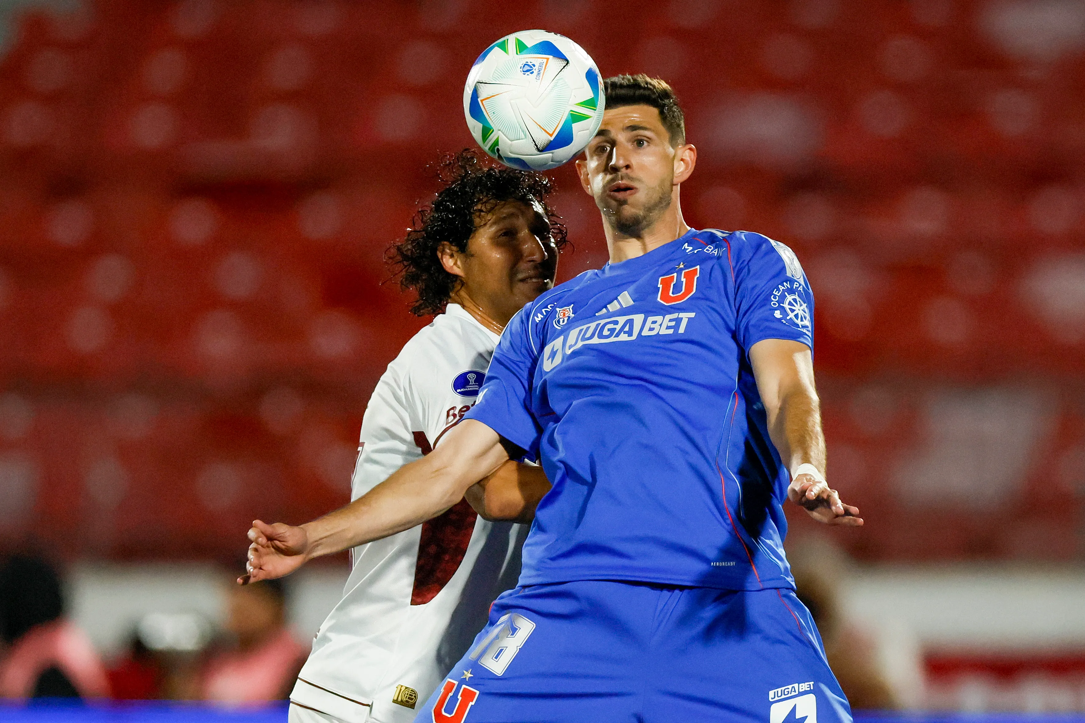 Lucas Di Yorio anotó 14 goles con la camiseta de Universidad de Chile en este 2025. | Foto: Photosport.