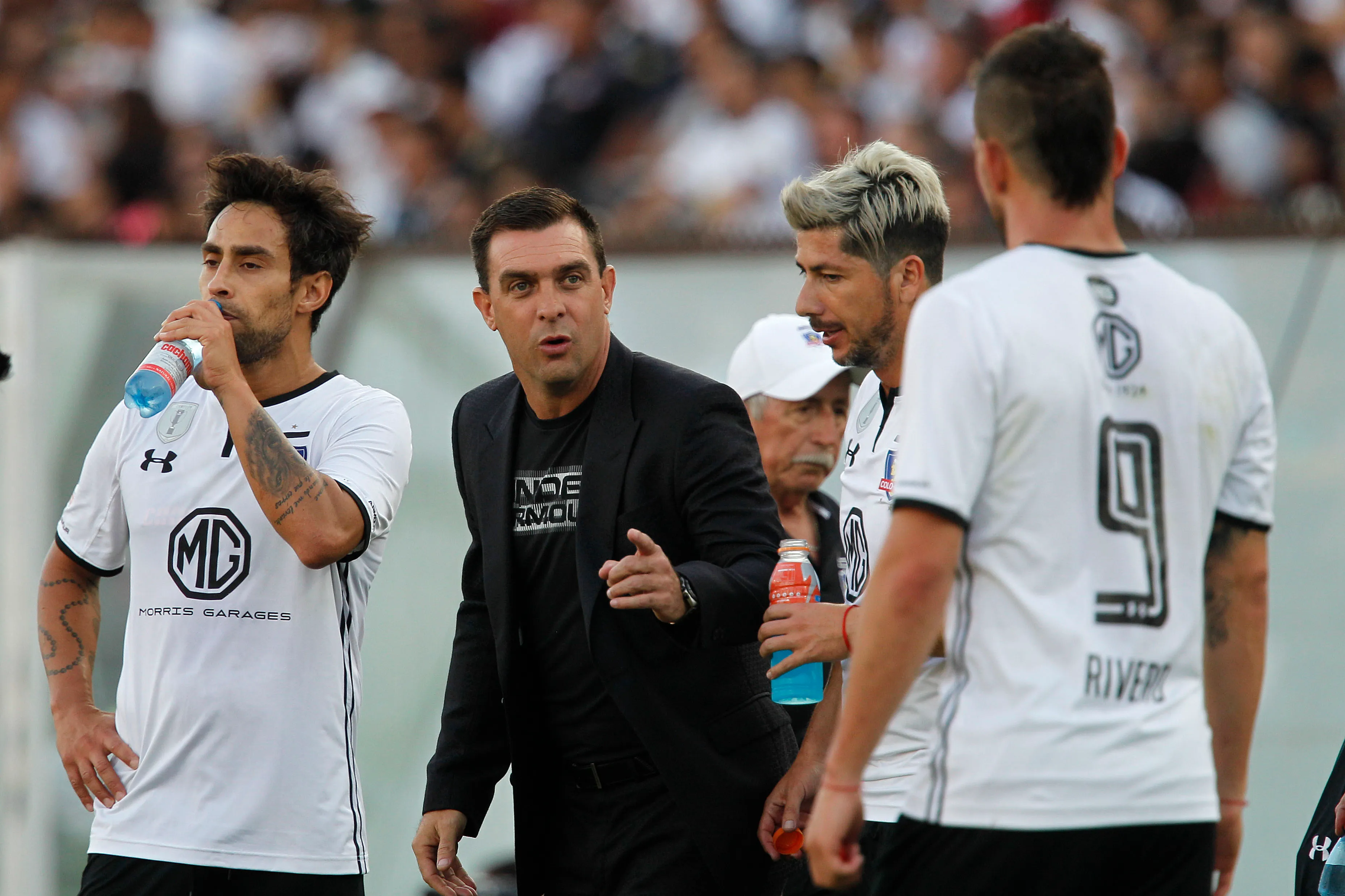 Pablo Guede fue campeón de la primera división y de la Copa Chile con Colo Colo. (Felipe Zanca/Photosport).