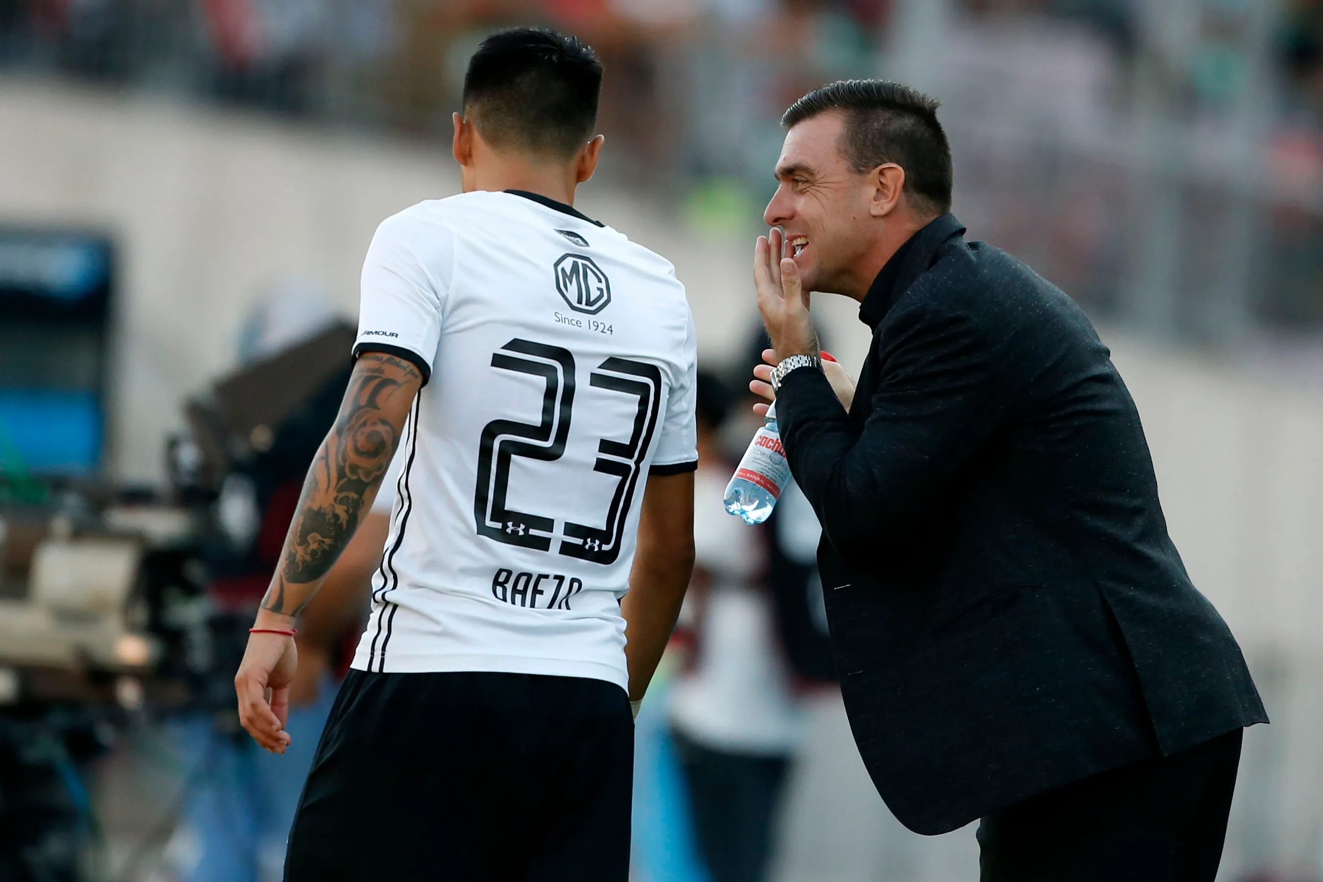 Pablo Guede en su paso por Colo Colo. Foto: Andres Pina/Photosport