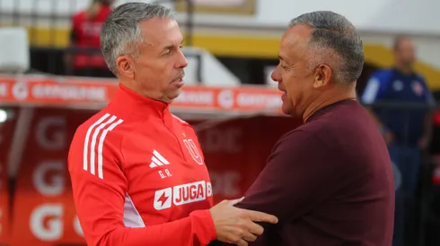 Gustavo Álvarez y Erwin Durán se enfrentaron en un U de Chile vs La Serena.