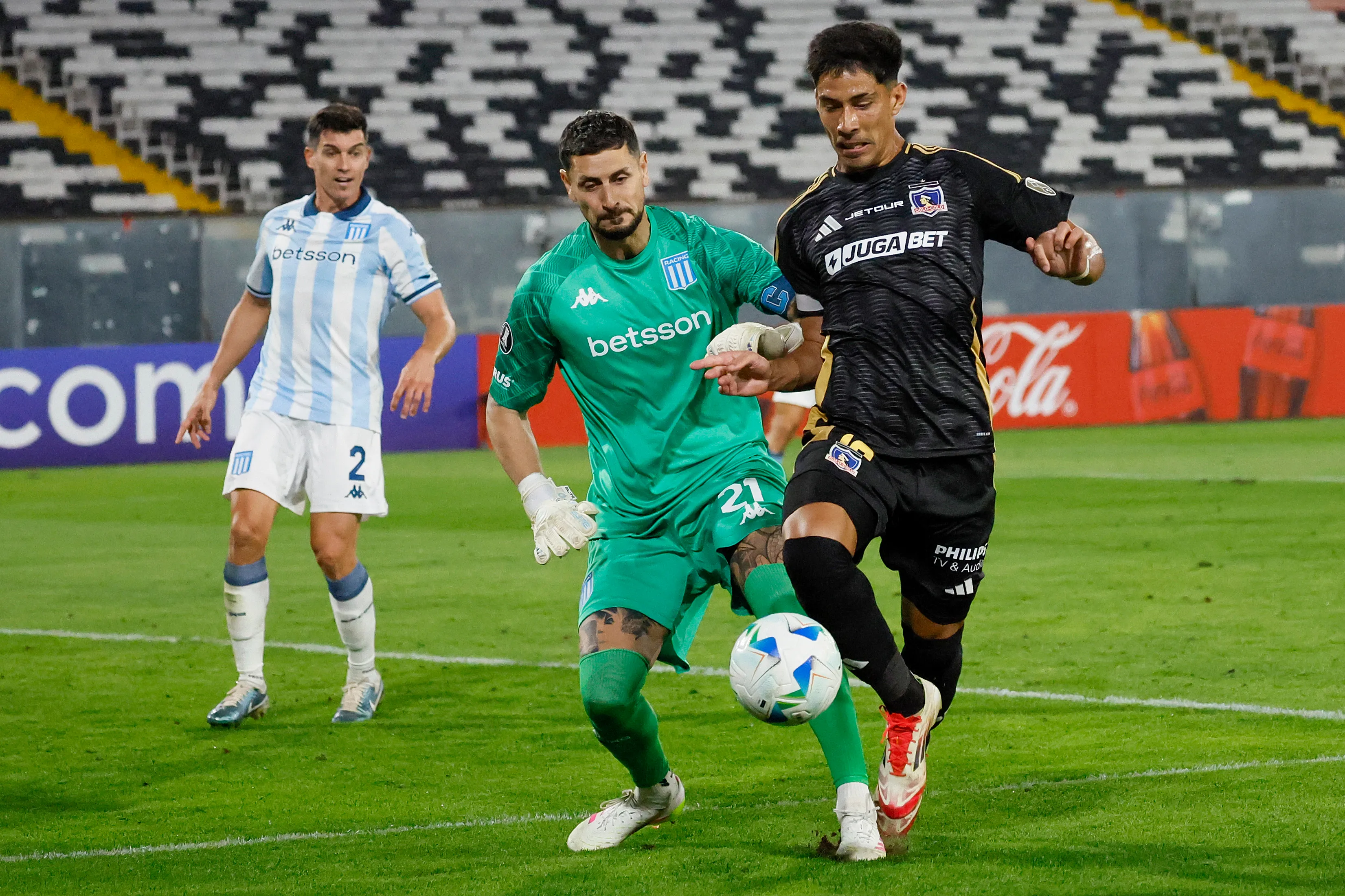 Gabriel Arias ante Colo Colo por Copa Libertadores | Photosport