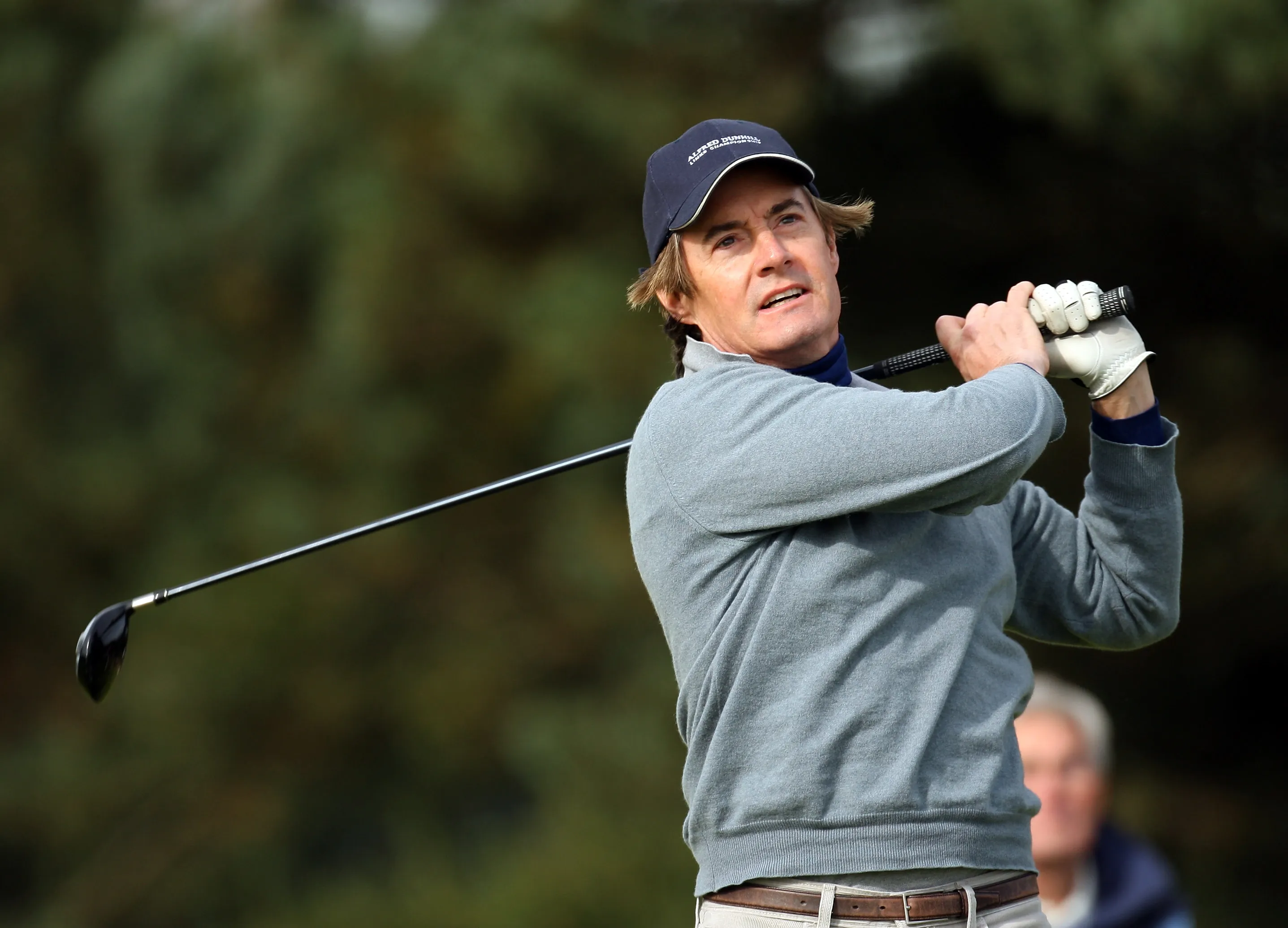 El actor es un amante del golf y ha participado en distintos torneos. (Photo by Ross Kinnaird/Getty Images