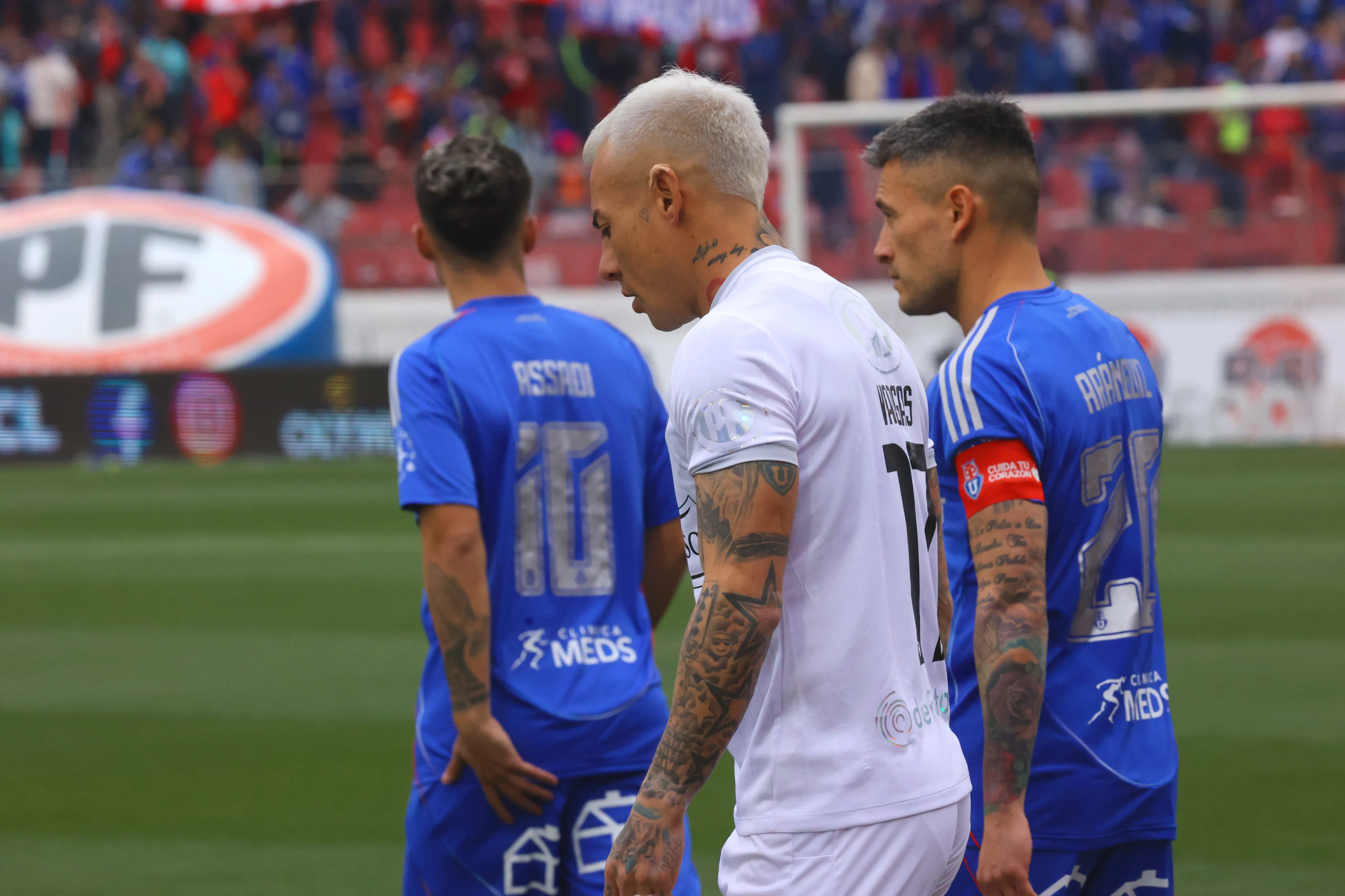 Eduardo Vargas es candidato en el mercado de fichajes para la U. Foto: Dragomir Yankovic/Photosport