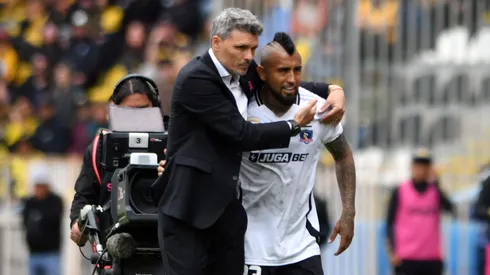 Vidal y Ortiz tuvieron un fuerte cara a cara en el camarín de Colo Colo