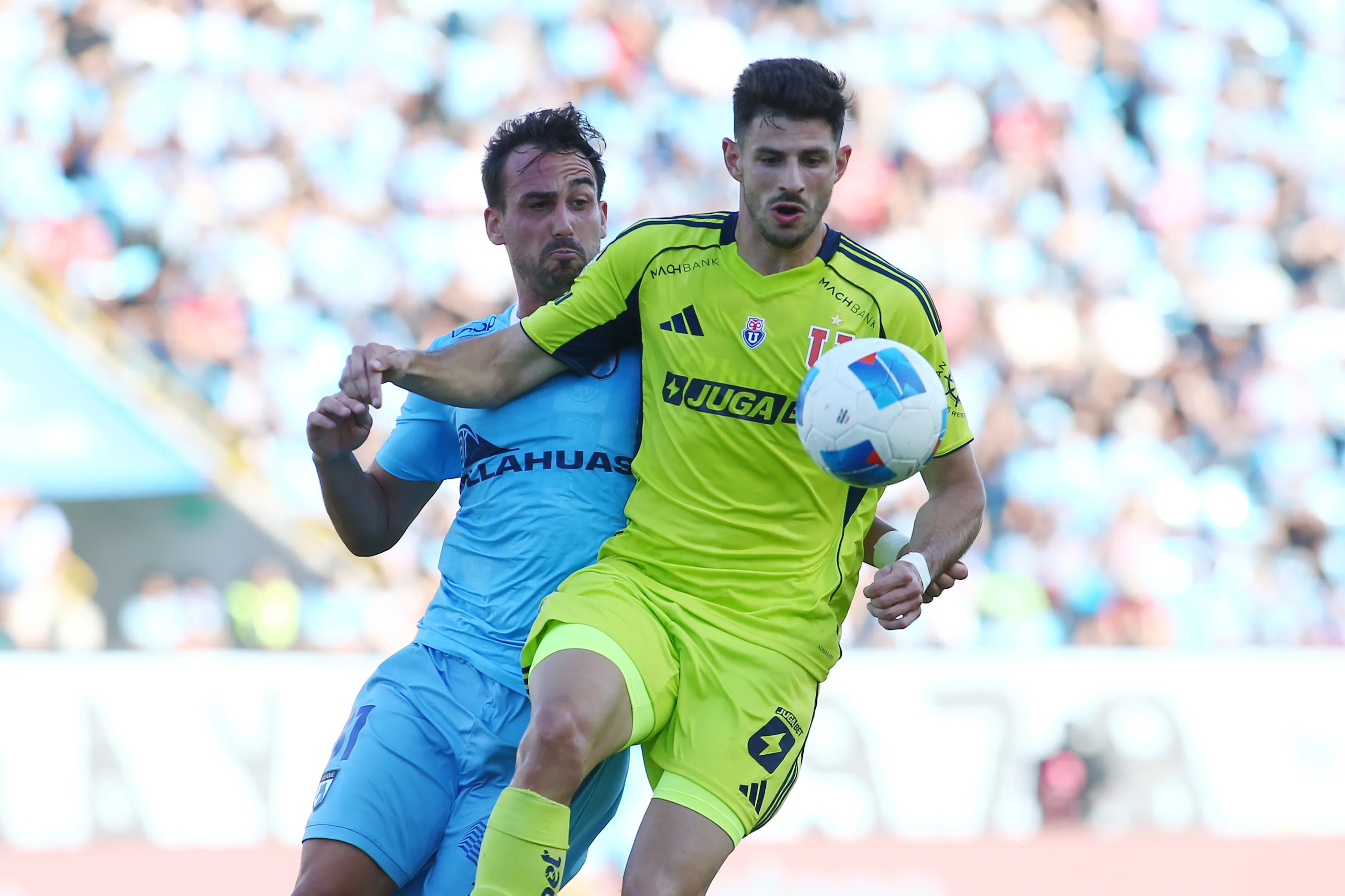 La U debe buscar delanteros con la salida de Lucas Di Yorio, Rodrigo Contreras y Nicolás Guerra. Foto: Alex Diaz/Photosport