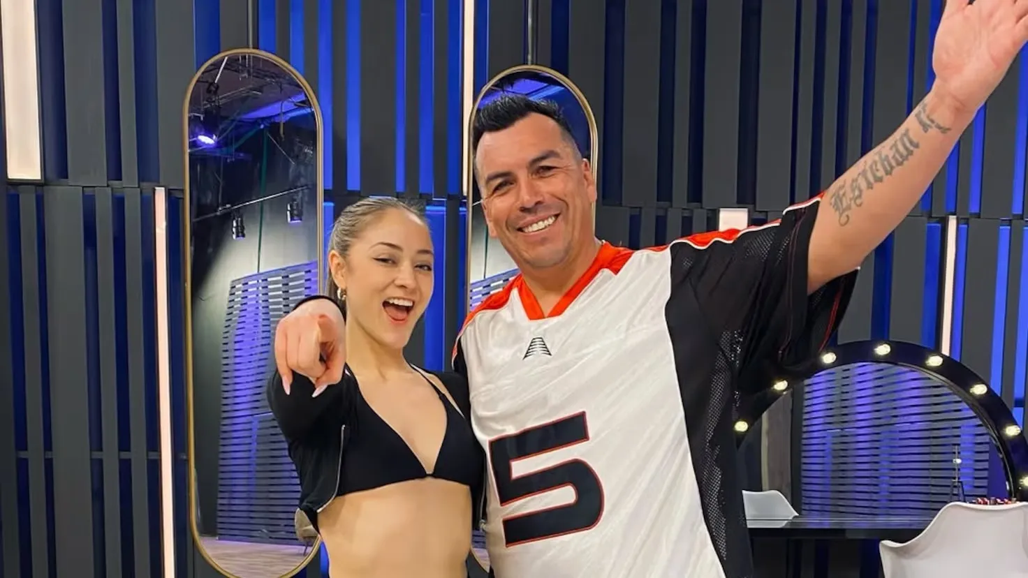 Esteban Paredes logró superar varias fases de eliminación en el programa de Fiebre de Baile. | Foto: Archivo.