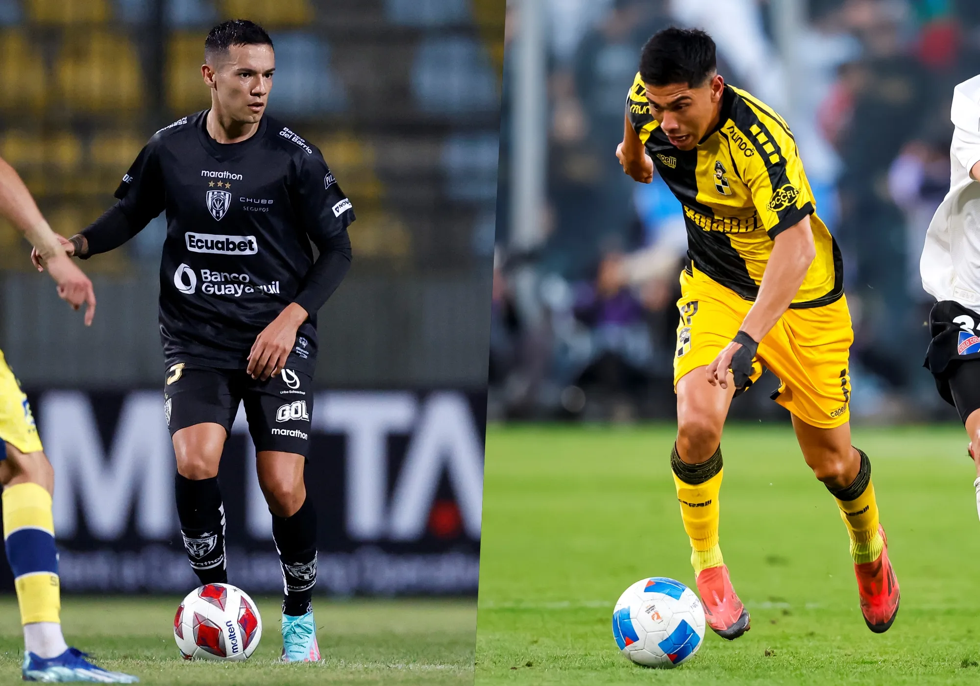 Matías Fernández Cordero y Francisco Salinas están en la carpeta de Colo Colo para el 2026. | Foto: Photosport.