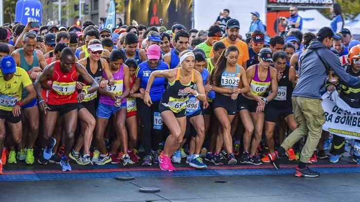 El nuevo anunció de la Maratón de Santiago para la carrera 2026.