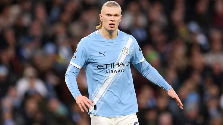 Erling Haaland tiene 15 goles en la Premier League.